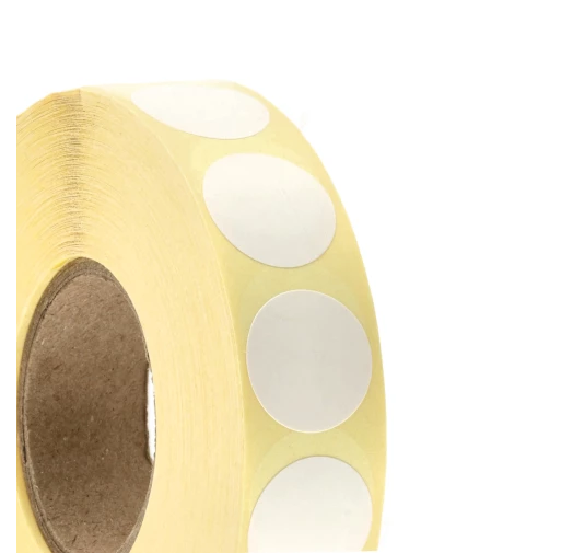 Zaklejki tarczy Range Solutions fi 20 białe, 2000szt.