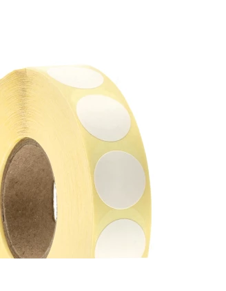 Zaklejki tarczy Range Solutions fi 20 białe, 2000szt.