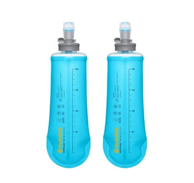 Zestaw miękkich butelek HydraPak PocketFlask 250 ml 2 Pack - malibu blue