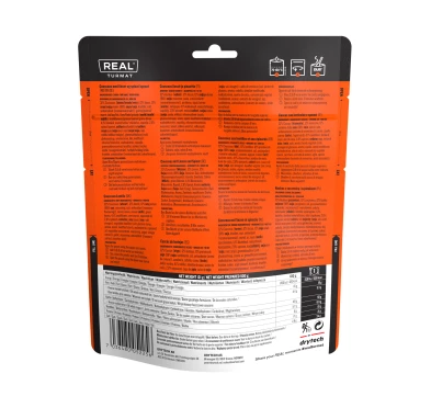 Real Turmat Kuskus z soczewicą i szpinakiem 500 g – Żywność Liofilizowana