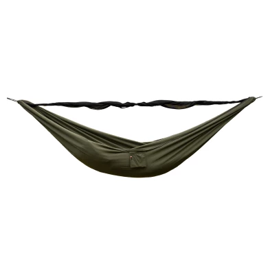 Hamak TigerWood Ważka V1 Long Double Zip z Moskitierą Khaki