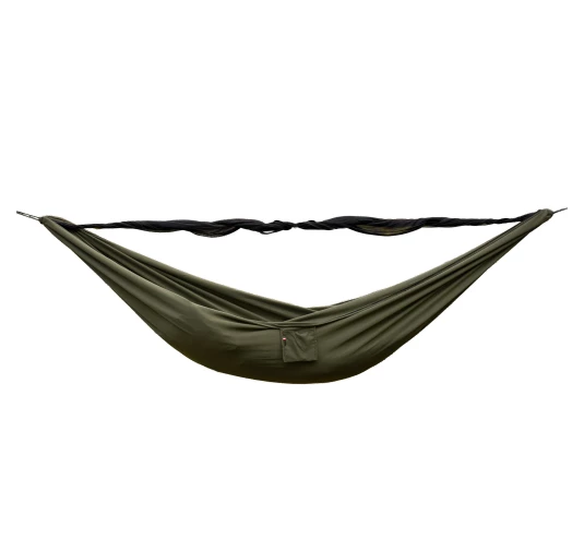 Hamak TigerWood Ważka V1 Long Double Zip z Moskitierą Khaki