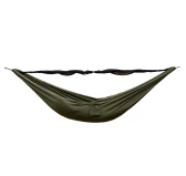 Hamak TigerWood Ważka V1 Long Double Zip z Moskitierą, Khaki