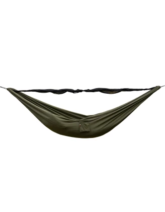 Hamak TigerWood Ważka V1 Long Double Zip z Moskitierą Khaki