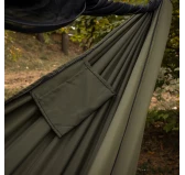 Hamak TigerWood Ważka V1 Long Double Zip z Moskitierą, Khaki