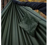 Hamak TigerWood Ważka V1 Long z moskitierą Double Zip, zielony