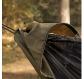 Hamak TigerWood Ważka V1 Long Pocket z Moskitierą, Khaki