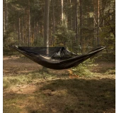 Hamak TigerWood Ważka V1 Long Pocket z Moskitierą, Khaki