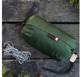 Hamak TigerWood Ważka V1 Long Pocket z Moskitierą, Zielony