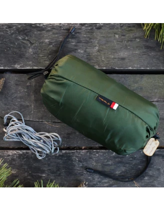 Hamak TigerWood Ważka V1 Long Pocket z Moskitierą Zielony | imag24.pl