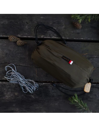 Hamak TigerWood Ważka V1 z Moskitierą Double Zip Khaki - imag24.pl