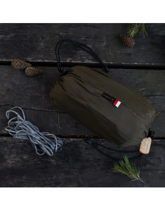 Hamak TigerWood Ważka V1 z Moskitierą Pocket Khaki - imag24.pl