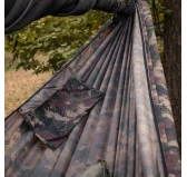 Hamak TigerWood Ważka V2 Long z Moskitierą Double Zip Kamuflaż