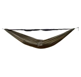 Hamak TigerWood Ważka V2 Long z moskitierą Double Zip Khaki