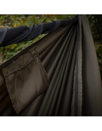 Hamak TigerWood Ważka V2 Long Double Zip Khaki - imag24.pl