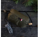 Hamak TigerWood Ważka V2 Long z moskitierą Double Zip Khaki