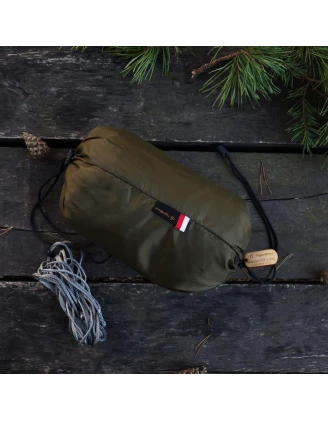 Hamak TigerWood Ważka V2 Long Double Zip Khaki - imag24.pl