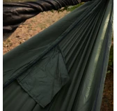 Hamak TigerWood Ważka V2 Long z Moskitierą Double Zip – Zielony