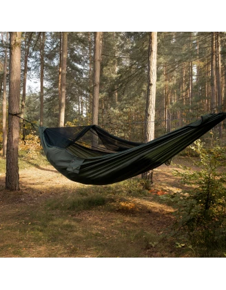 Hamak TigerWood Ważka V2 Long Pocket z moskitierą zielony | imag24.pl