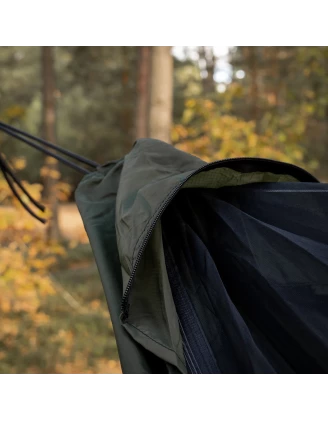 Hamak TigerWood Ważka V2 Long Pocket z moskitierą zielony | imag24.pl