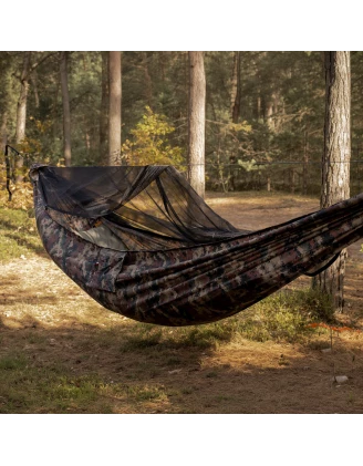 Hamak TigerWood Ważka V2 Kamuflaż z Moskitierą Pocket | imag24.pl