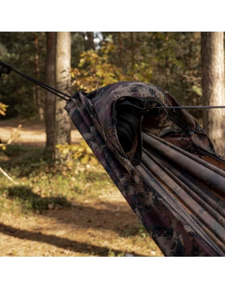 Hamak TigerWood Ważka V2 Kamuflaż z Moskitierą Pocket | imag24.pl