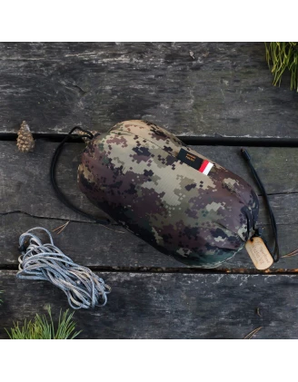 Hamak TigerWood Ważka V2 Kamuflaż z Moskitierą Pocket | imag24.pl