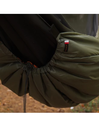 Podpinka TigerWood Underquil Marra Climashield Apex 4.0 200 cm, oliwkowo/pomarańczowa