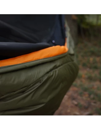 Podpinka TigerWood Underquil Marra Climashield Apex 4.0 200 cm, oliwkowo/pomarańczowa