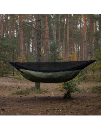 Podpinka TigerWood Underquil Marra Climashield Apex 4.0 200 cm, oliwkowo/pomarańczowa