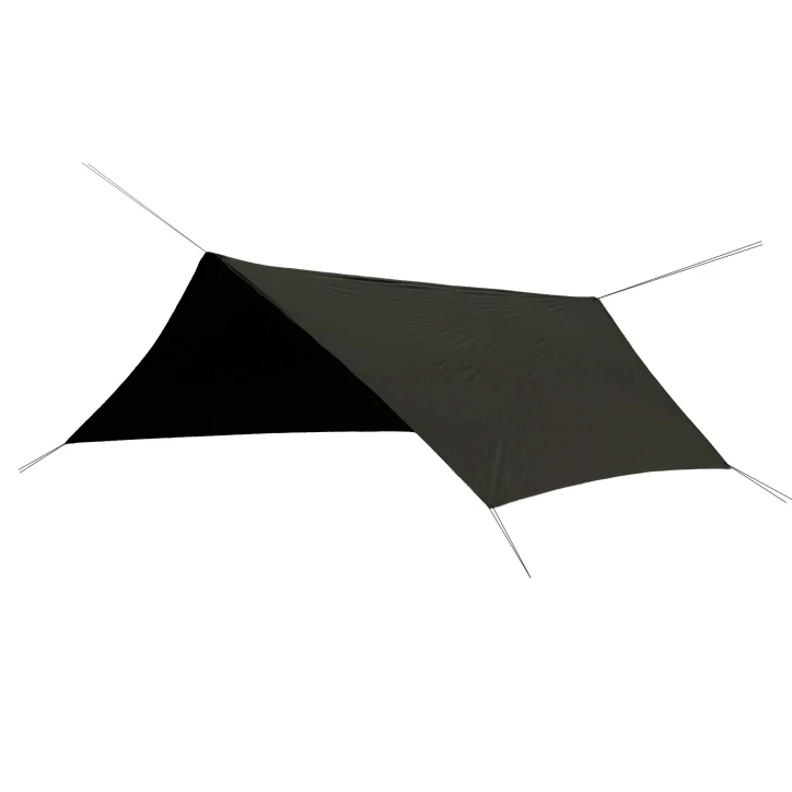 Tarp TigerWood T2 3x3, ciemny khaki/czarny
