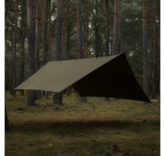 Tarp TigerWood T2 3x3, khaki/czarny