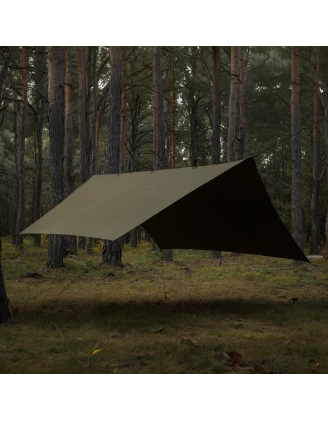 Tarp TigerWood T2 3x3, khaki/czarny