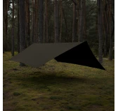 Tarp TigerWood T2 3x4, ciemny khaki/czarny