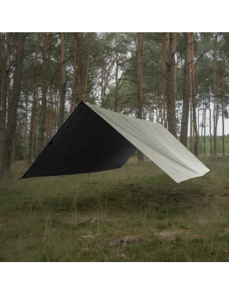 Tarp TigerWood T2 3x4, oliwkowo/czarny