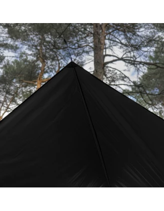 Tarp TigerWood T2 3x4, oliwkowo/czarny