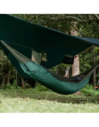 Tarp wodoodporny Ticket To The Moon Moon Tarp - dark green