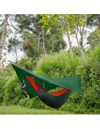 Tarp wodoodporny Ticket To The Moon Moon Tarp - dark green