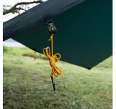 Tarp wodoodporny Ticket To The Moon Moon Tarp - dark green