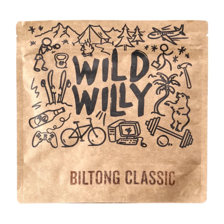 Wołowina suszona Wild Willy Biltong Classic 70 g