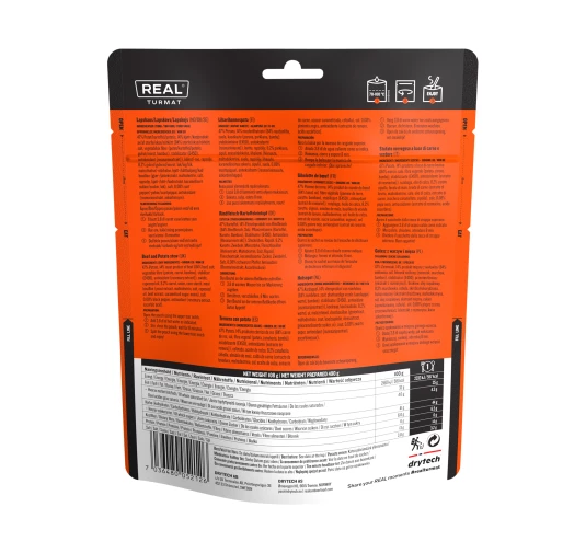 Żywność liofilizowana Real Turmat Gulasz wołowy z ziemniakami 490 g