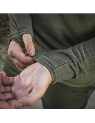 M-Tac Delta Fleece 190 g/m² Army Olive - Bluza Polarowa | imag24.pl