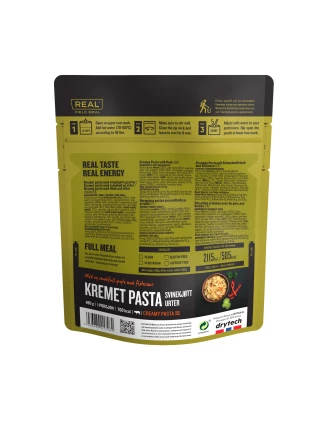 Żywność liofilizowana Real Turmat Field Meal Kremowy makaron z wieprzowiną 480 g