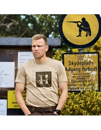 Koszulka Męska Härkila Heim Bawełna Krótki Rękaw Outdoor