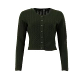 Sweter myśliwski damski OS-Trachten - oliwkowy