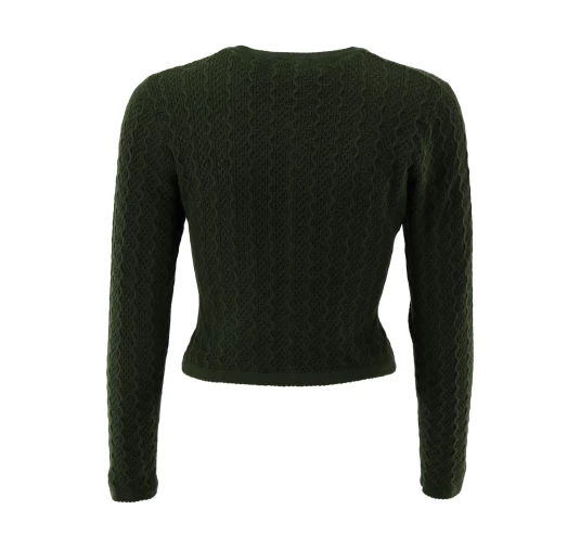 Sweter myśliwski damski OS-Trachten - oliwkowy