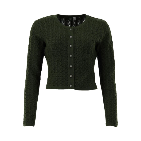 Sweter myśliwski damski OS-Trachten - oliwkowy