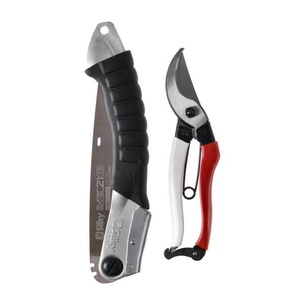 Zestaw sekator Okatsune 103 + piła ręczna Silky Super Accel 210 + etui gratis