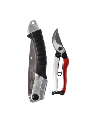 Zestaw sekator Okatsune 103 + piła ręczna Silky Super Accel 210 + etui gratis