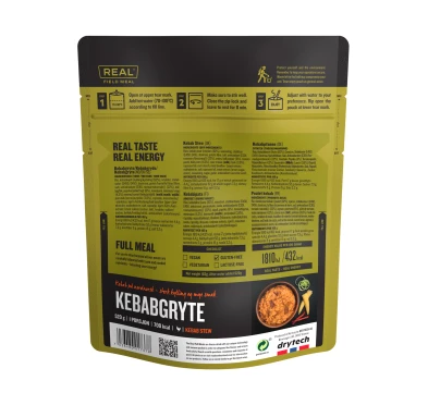 Żywność liofilizowana Real Turmat Field Meal Gulasz kebab 520 g